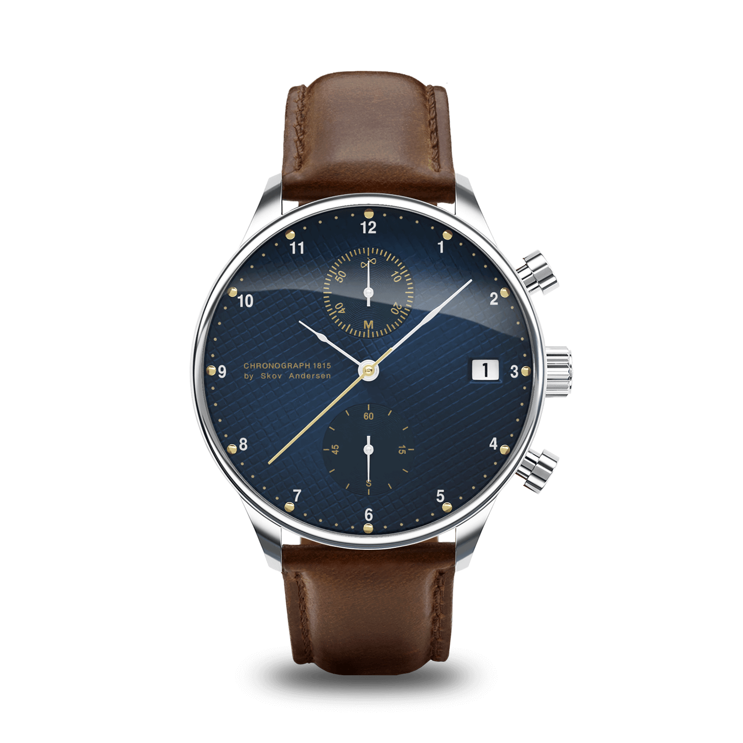 ABOUT VINTAGE （現AV86）1815 クロノグラフ 青 ブルー 1815 Chronograph, Steel / Blue Turtle | 無料刻印サービス・無料配送