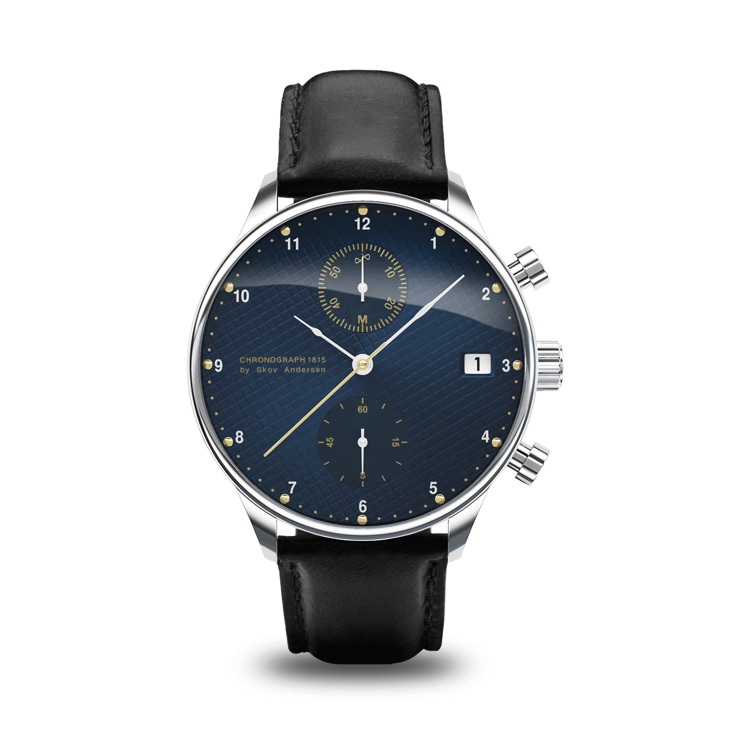 1815 Chronograph, Steel / Blue Turtle