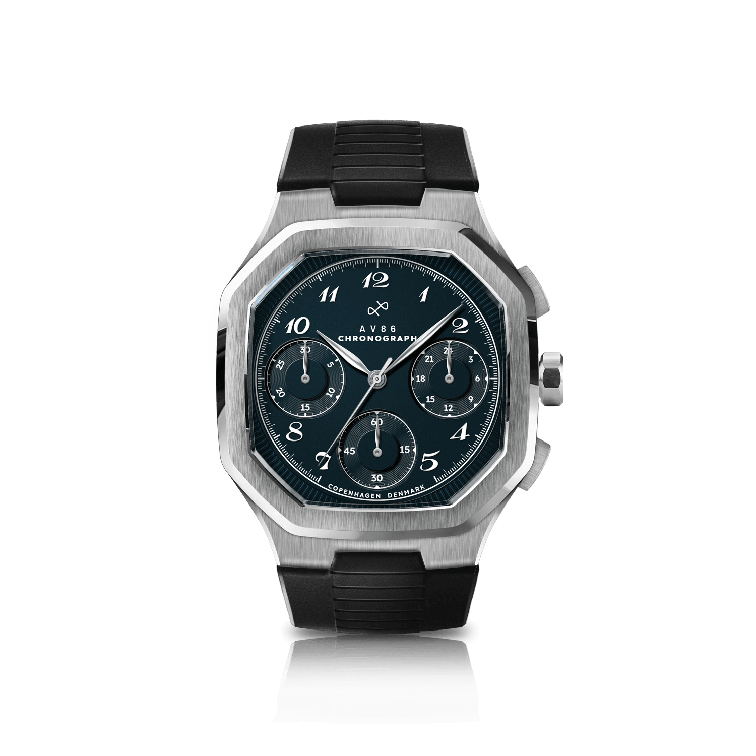 1904 Chronograph, Steel / Blue