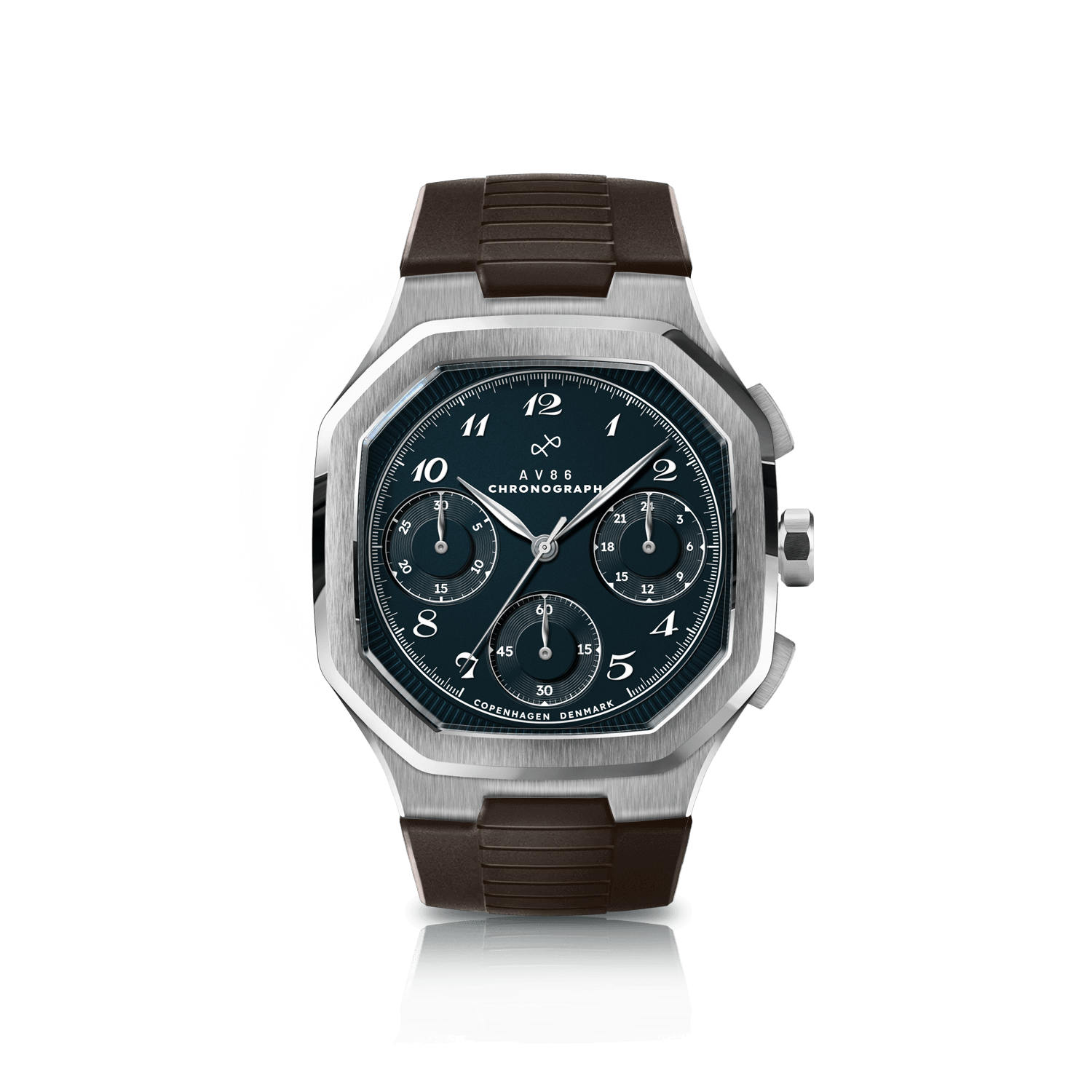 1904 Chronograph, Steel / Blue