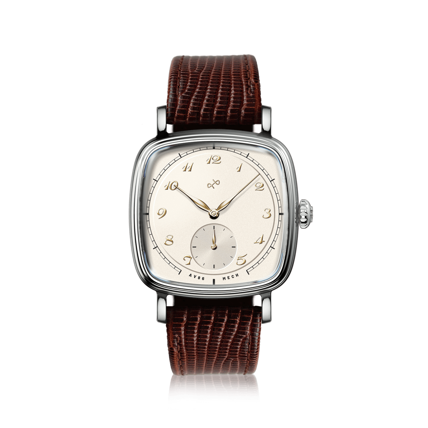 1954 Amalfi メカニカル、ステンレススチール / オフホワイト | 無料