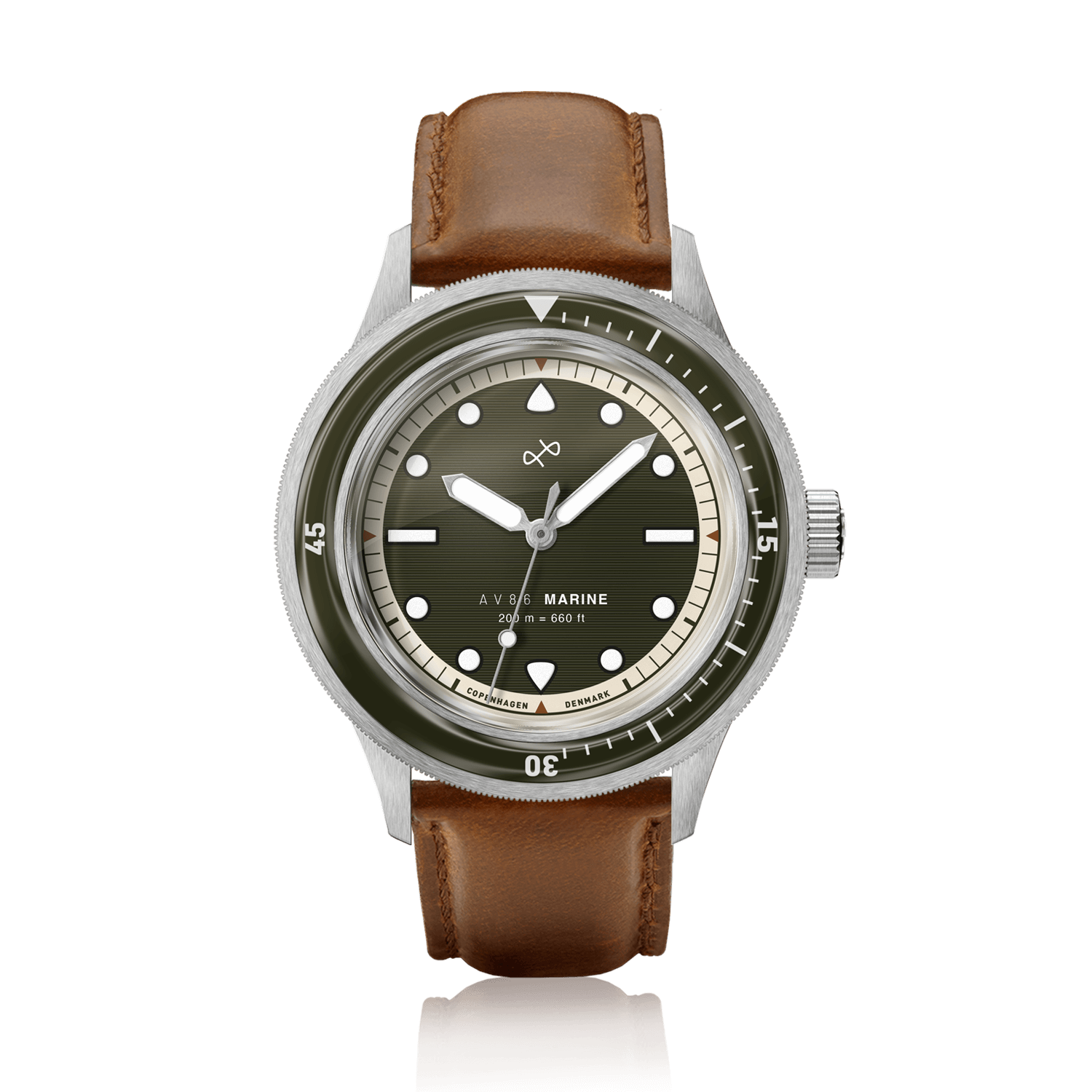 1956 Marine, Steel / Green