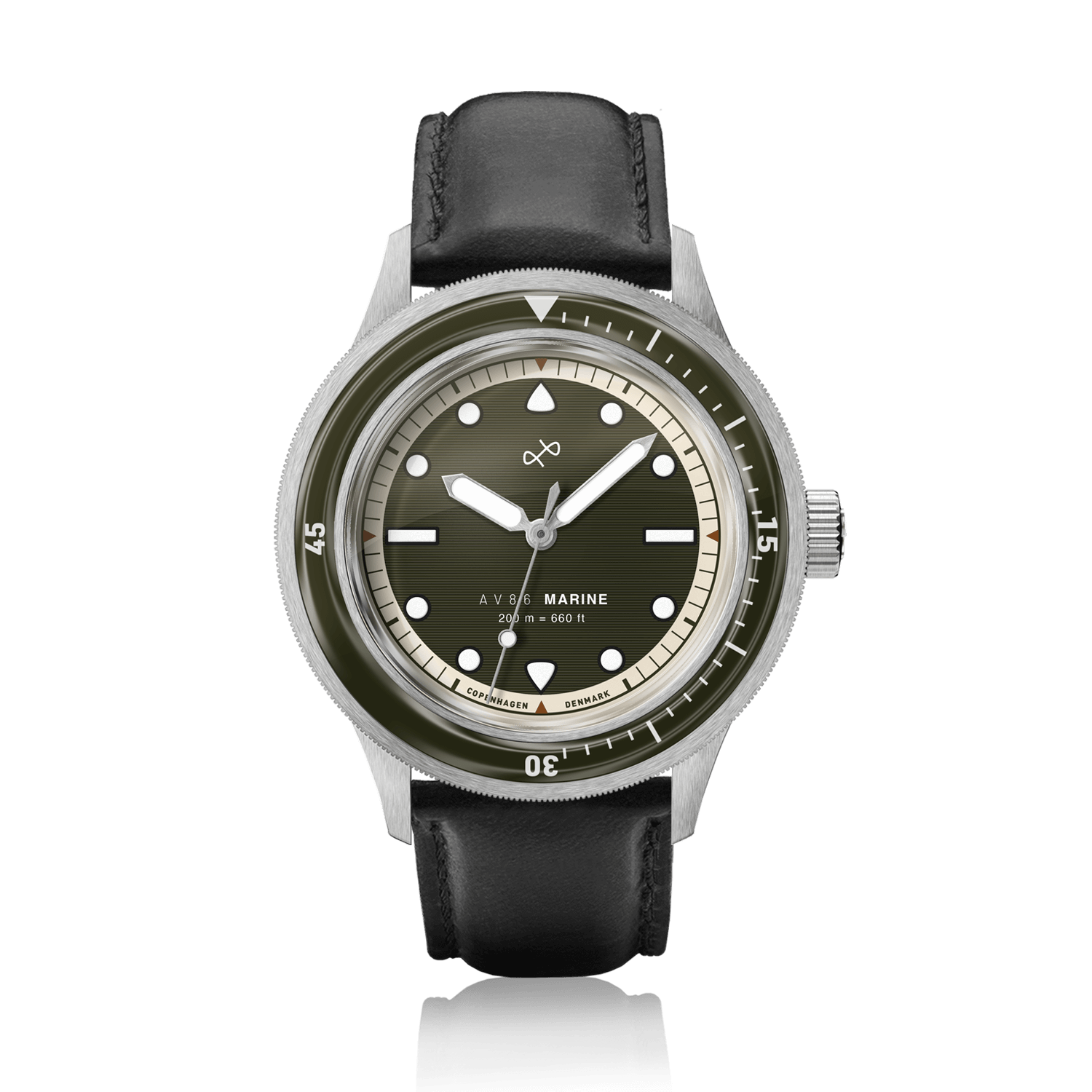 1956 Marine, Steel / Green