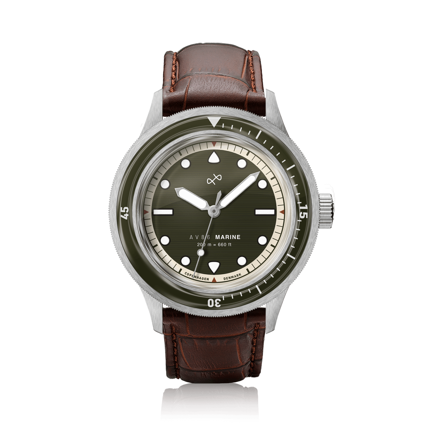 1956 Marine, Steel / Green