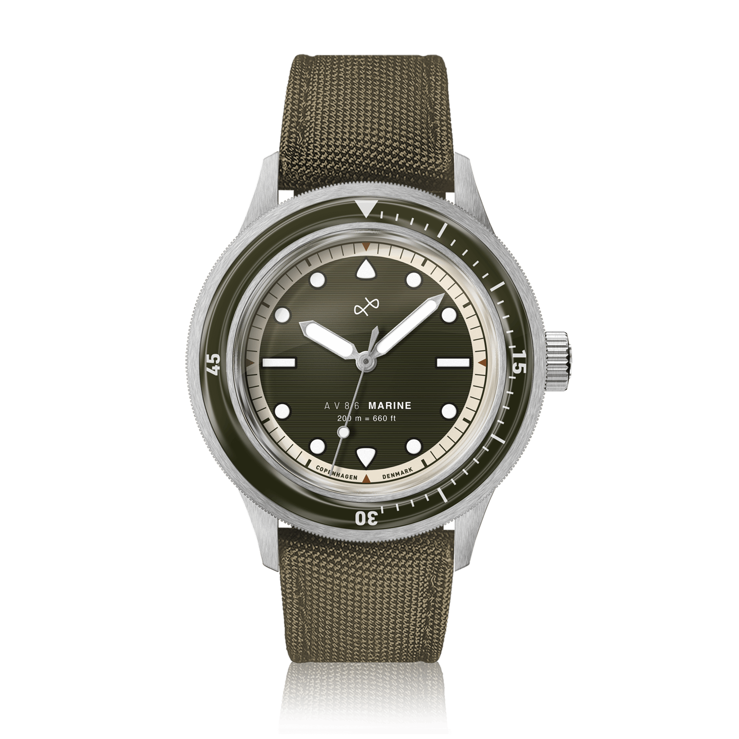 1956 Marine, Steel / Green | Free engraving | AV86