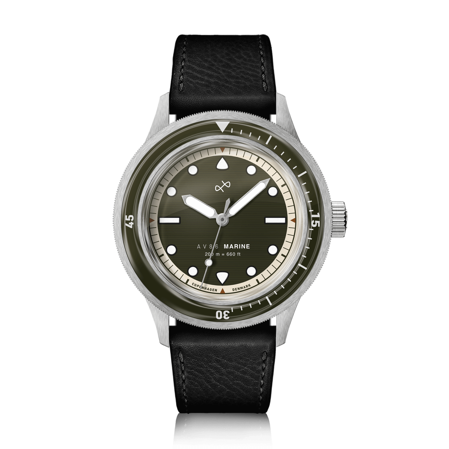 1956 Marine, Steel / Green