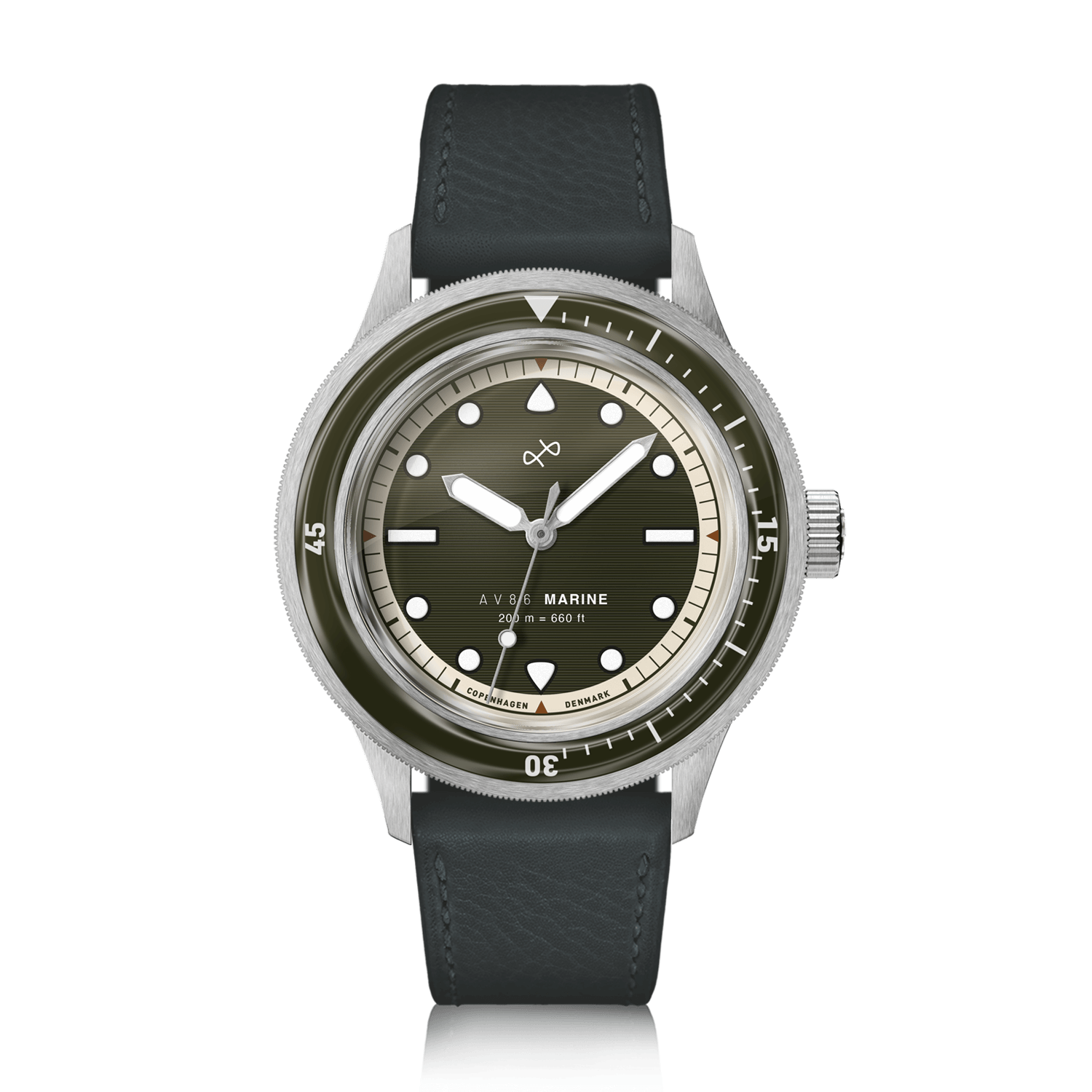 1956 Marine, Steel / Green