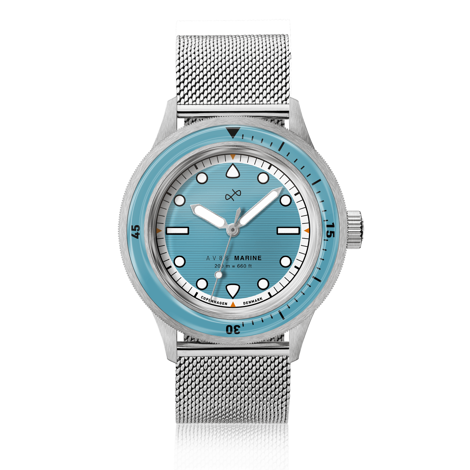 1956 Marine, Steel / Light Blue