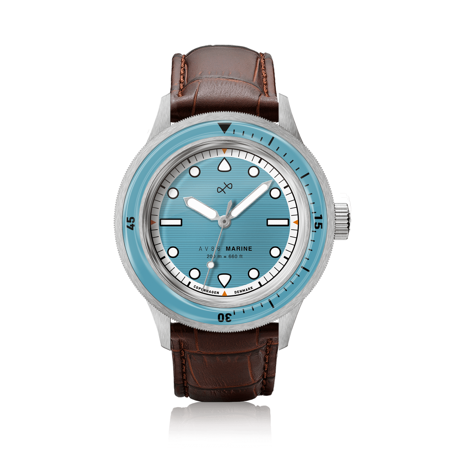 1956 Marine, Steel / Light Blue