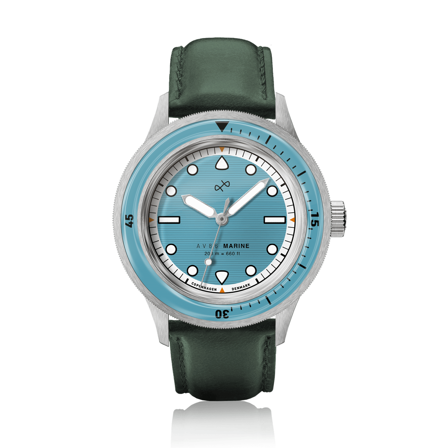 1956 Marine, Steel / Light Blue