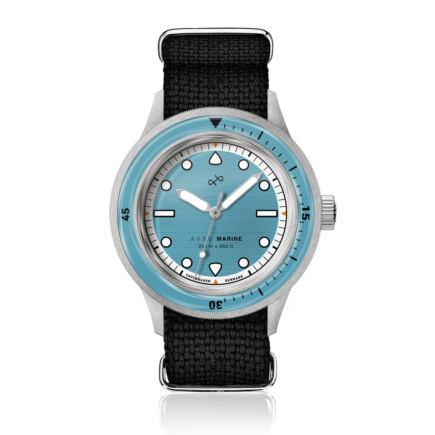 1956 Marine, Steel / Light Blue