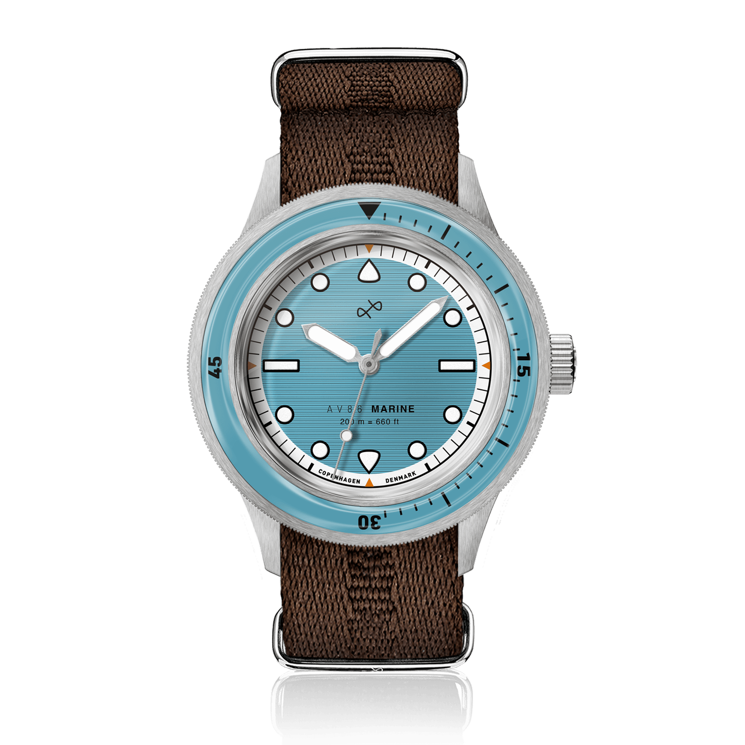 1956 Marine, Steel / Light Blue