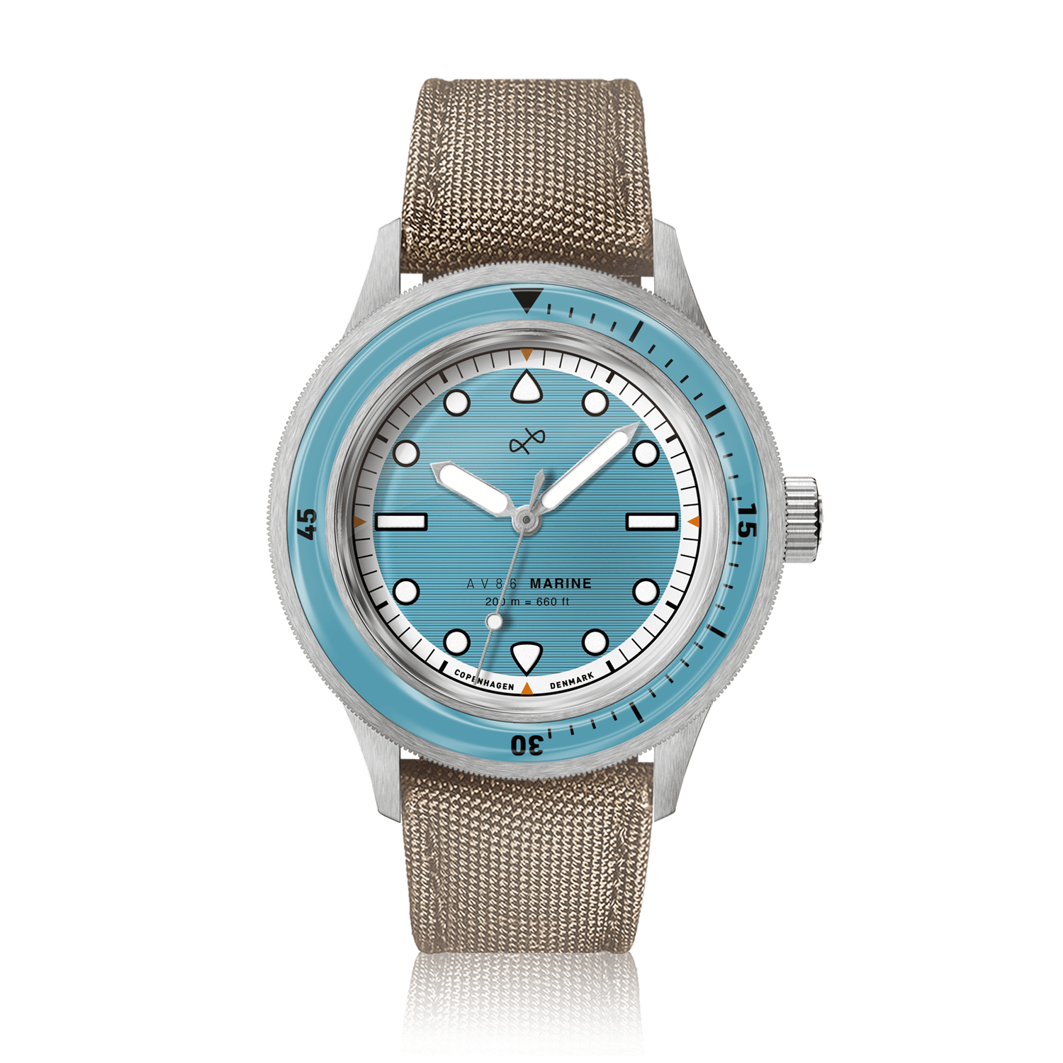 1956 Marine, Steel / Light Blue