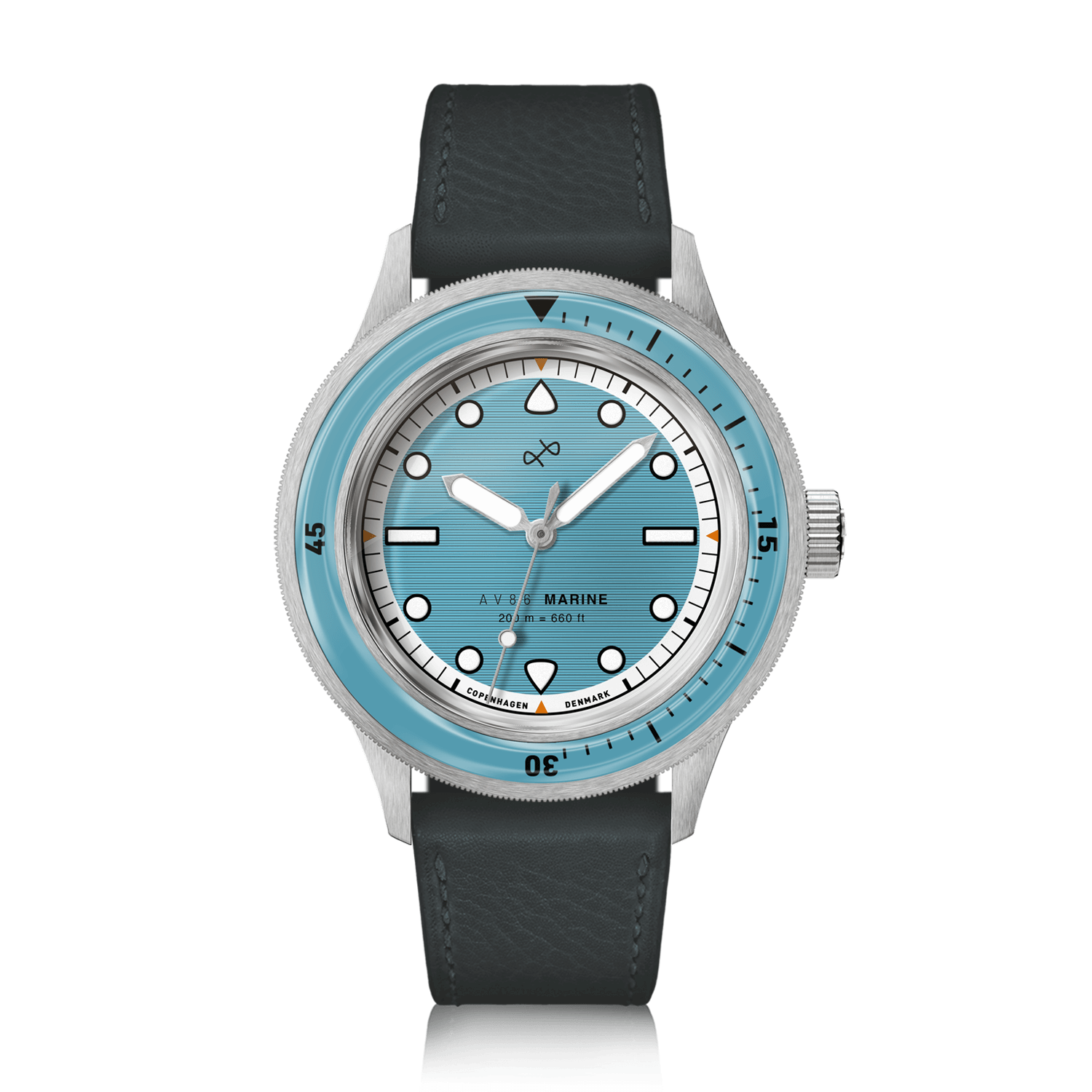 1956 Marine, Steel / Light Blue