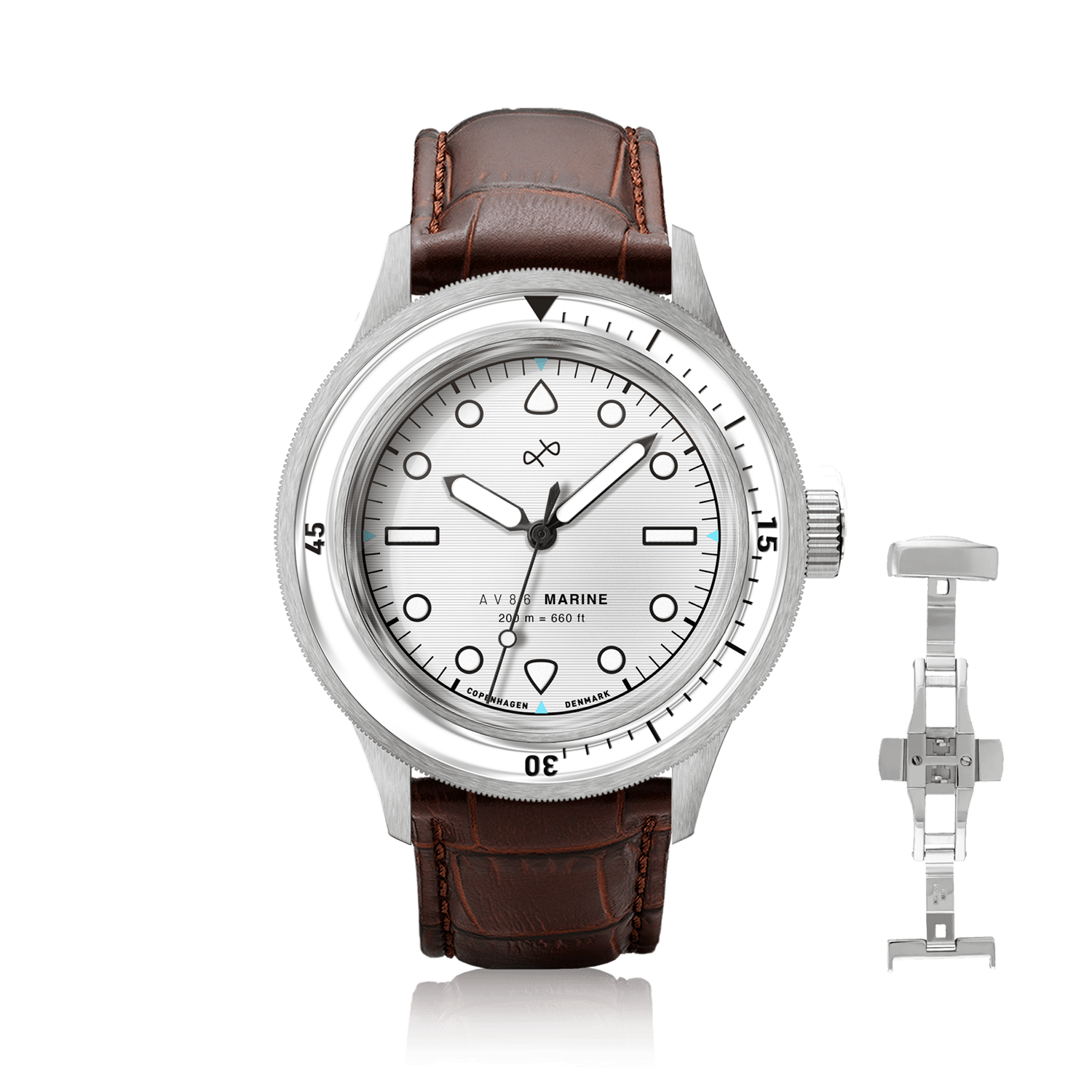 1956 Marine, Steel / White