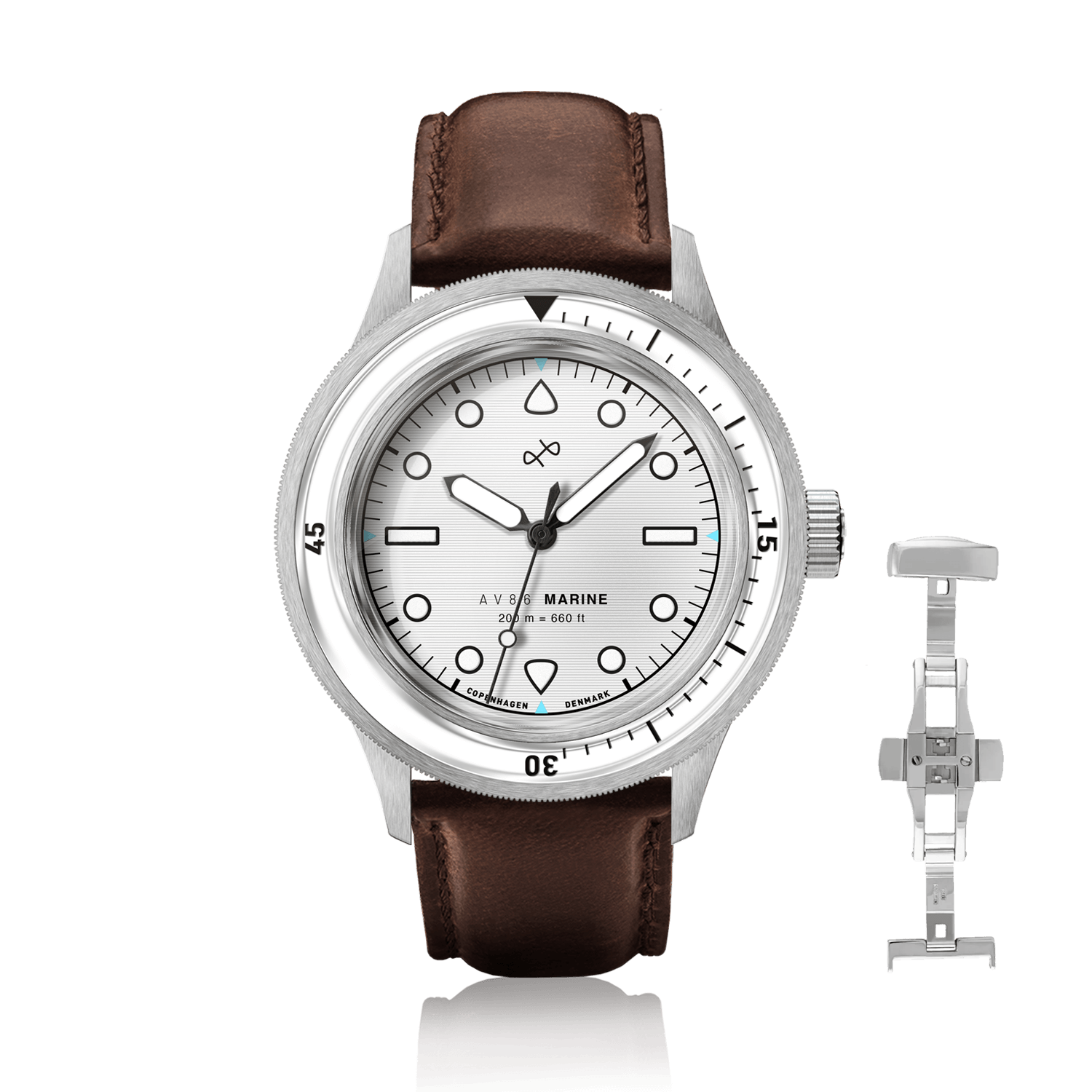 1956 Marine, Steel / White