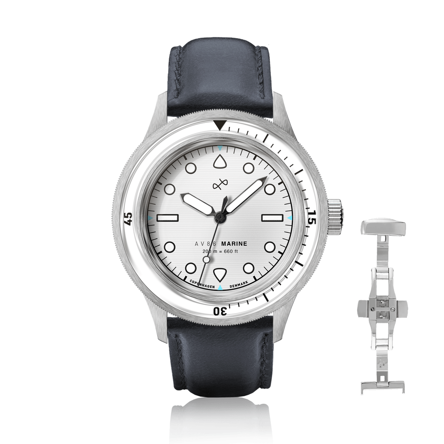 1956 Marine, Steel / White