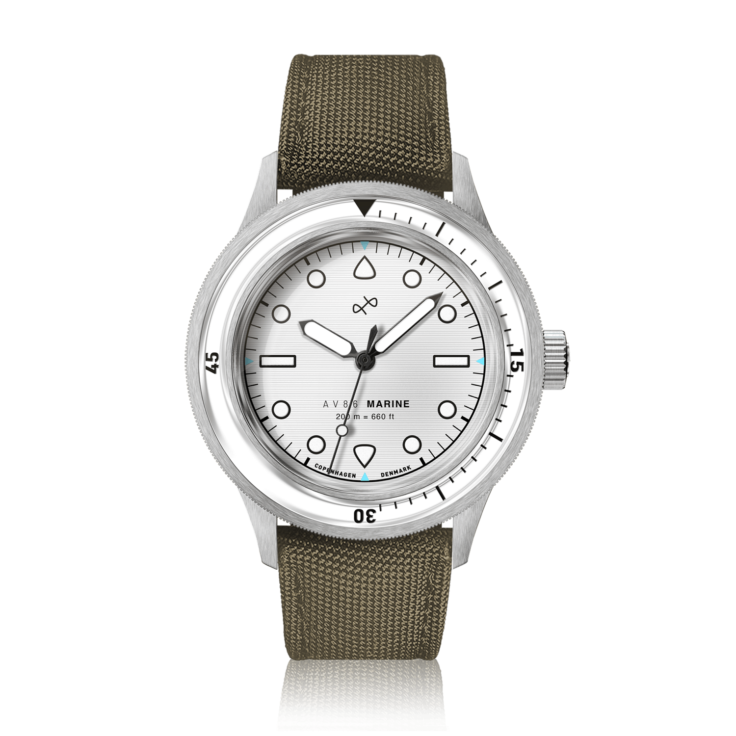 1956 Marine, Steel / White