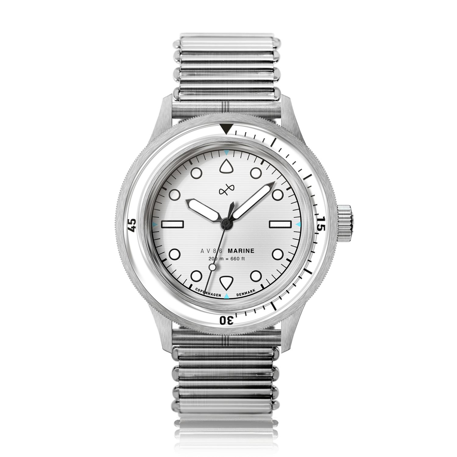 1956 Marine, Steel / White