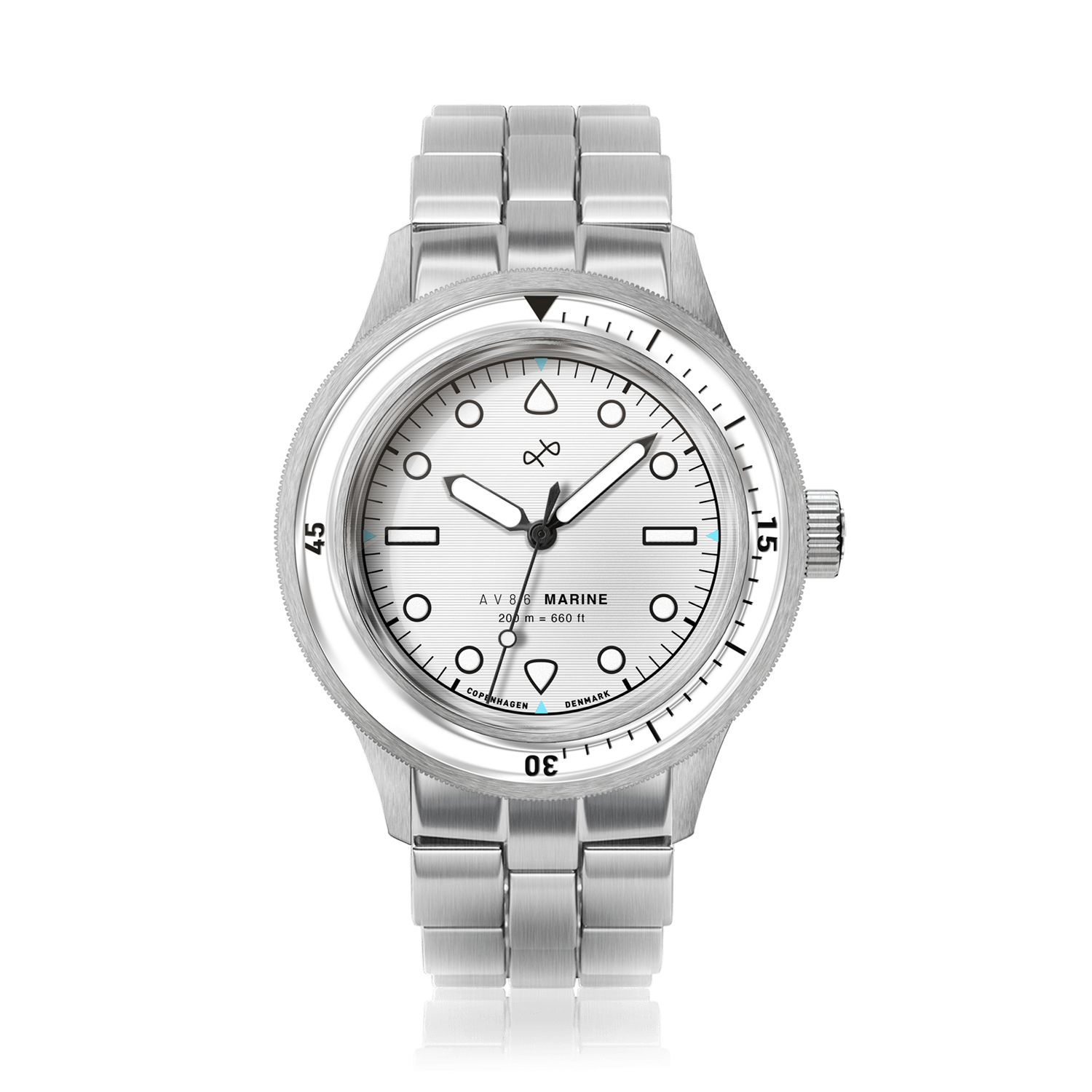 1956 Marine, Steel / White | Free engraving | AV86