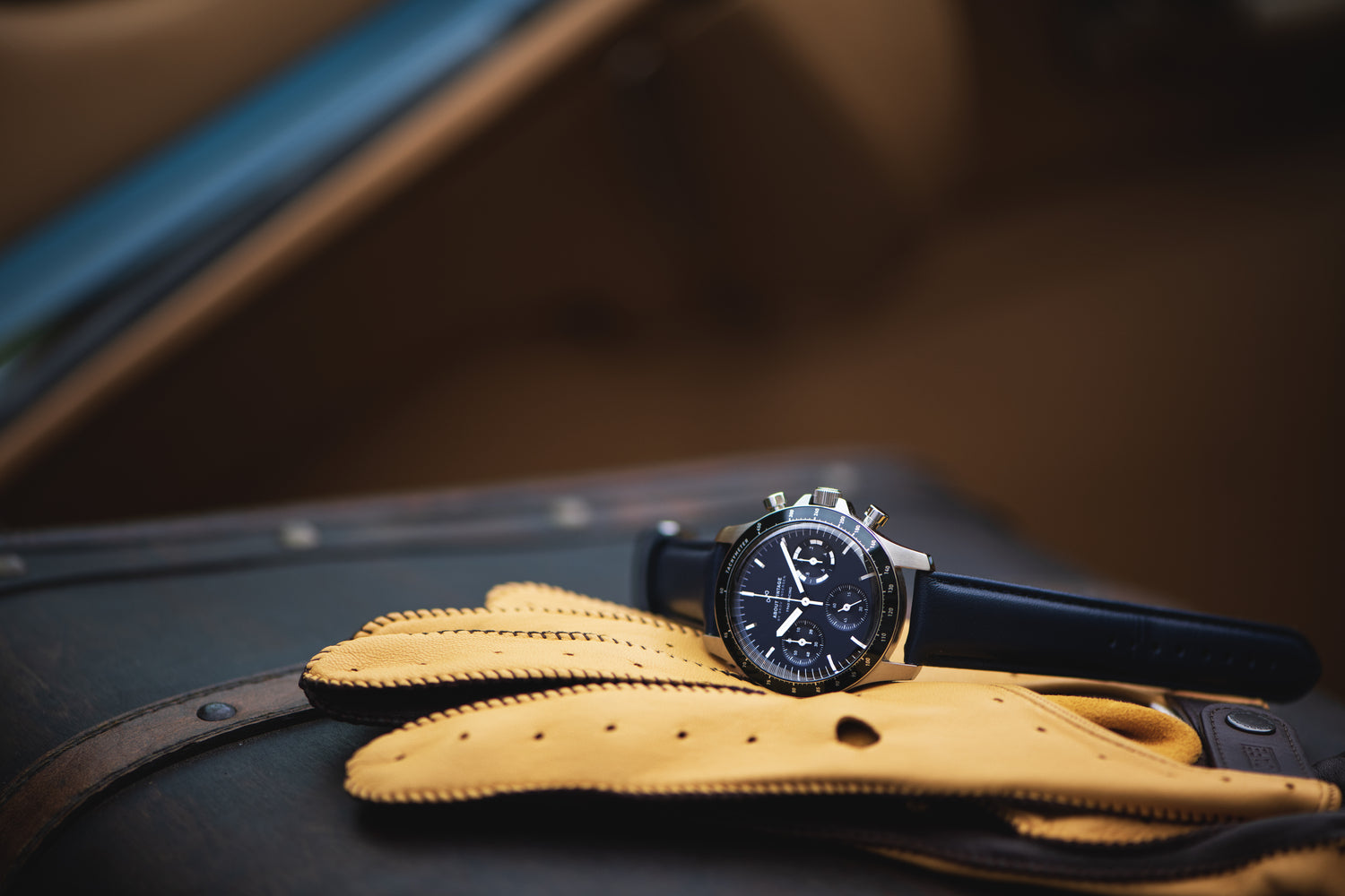 1960 Racing Chronograph, Steel / Midnight Blue