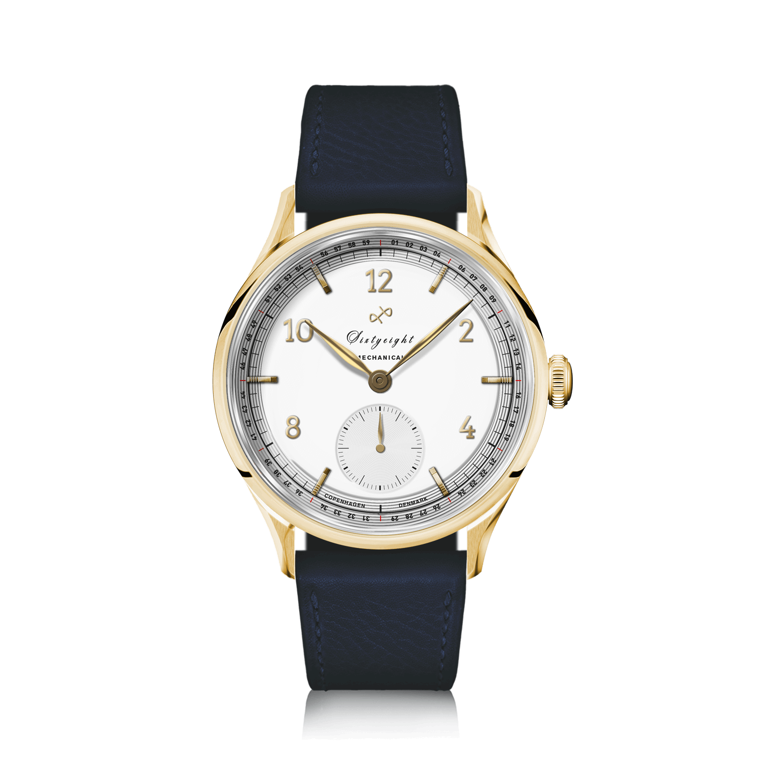 1968 Mechanical, Gold / White | Free engraving | AV86 1968 Mechanical, Gold / White | Free engraving | AV86