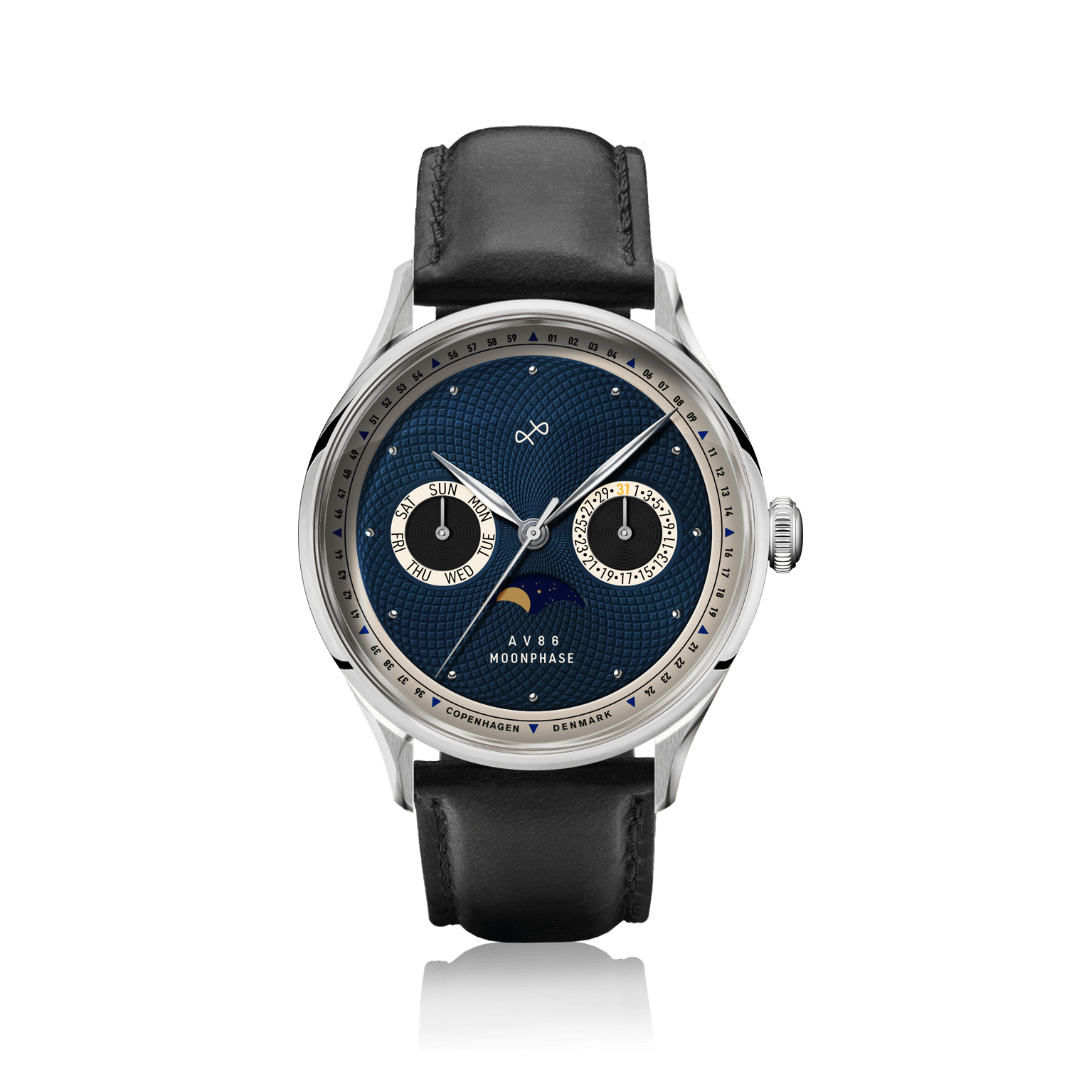 1968 Moonphase, Steel / Dark Blue