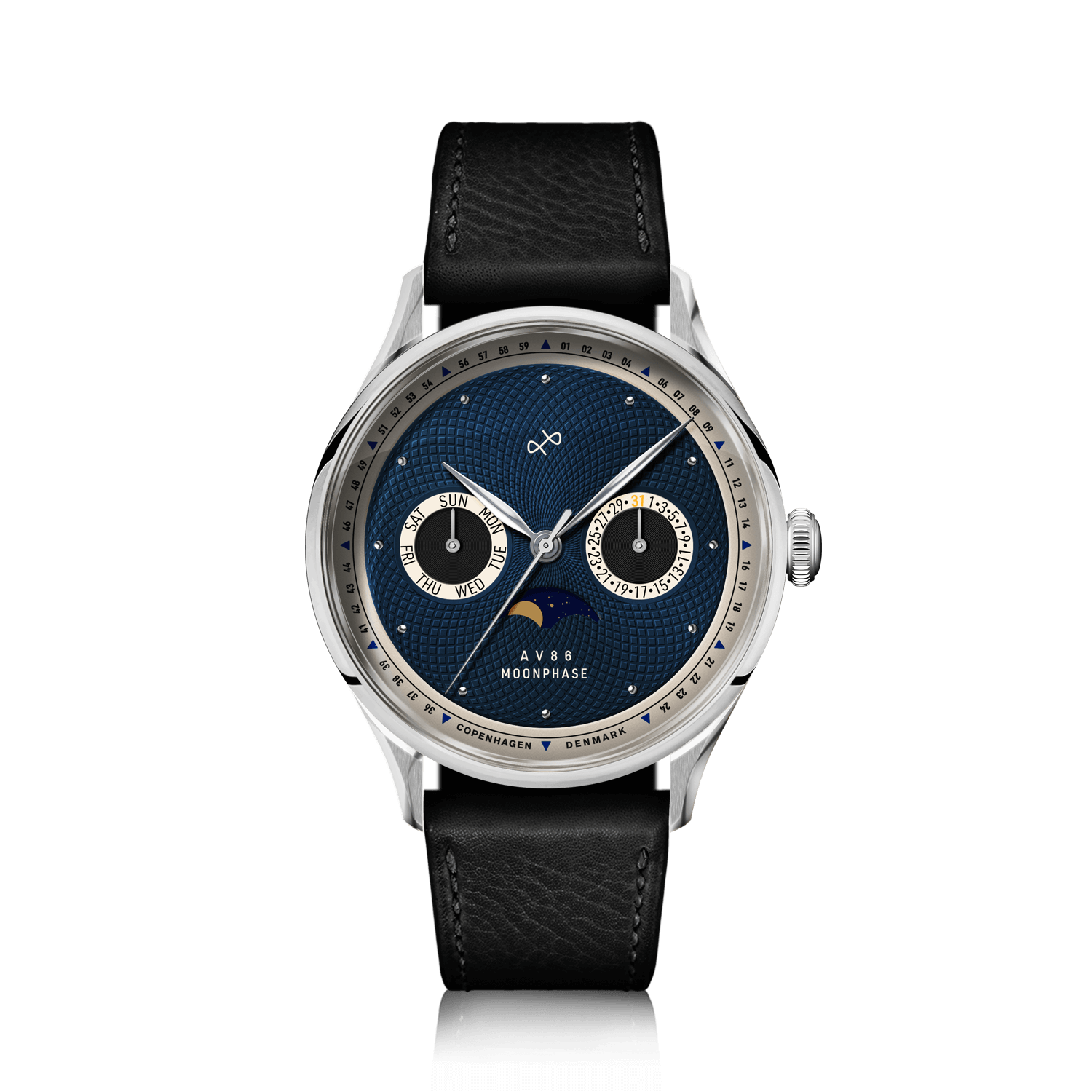 1968 Moonphase, Steel / Dark Blue