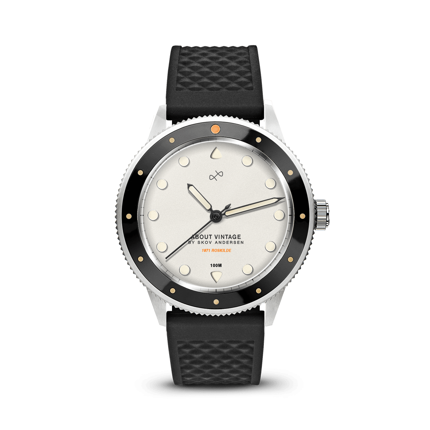 1971 Stagediver, Steel / Off White – 39mm | Free engraving | AV86