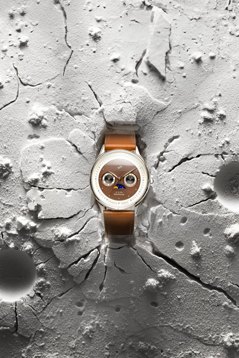 1968 Moonphase, Steel / Brown