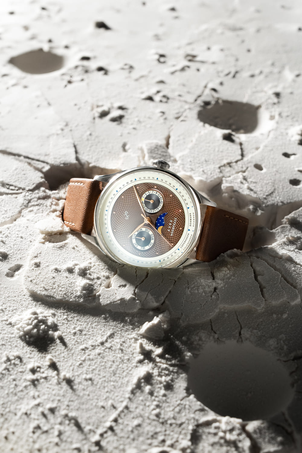 1968 Moonphase, Steel / Brown