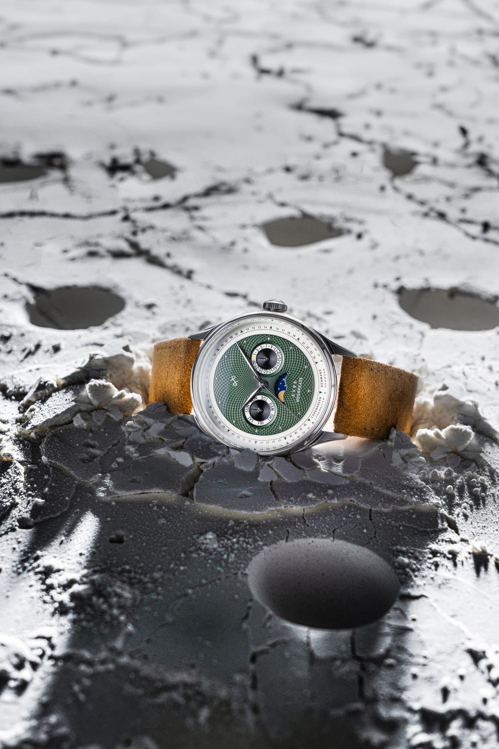 1968 Moonphase, Steel / Green