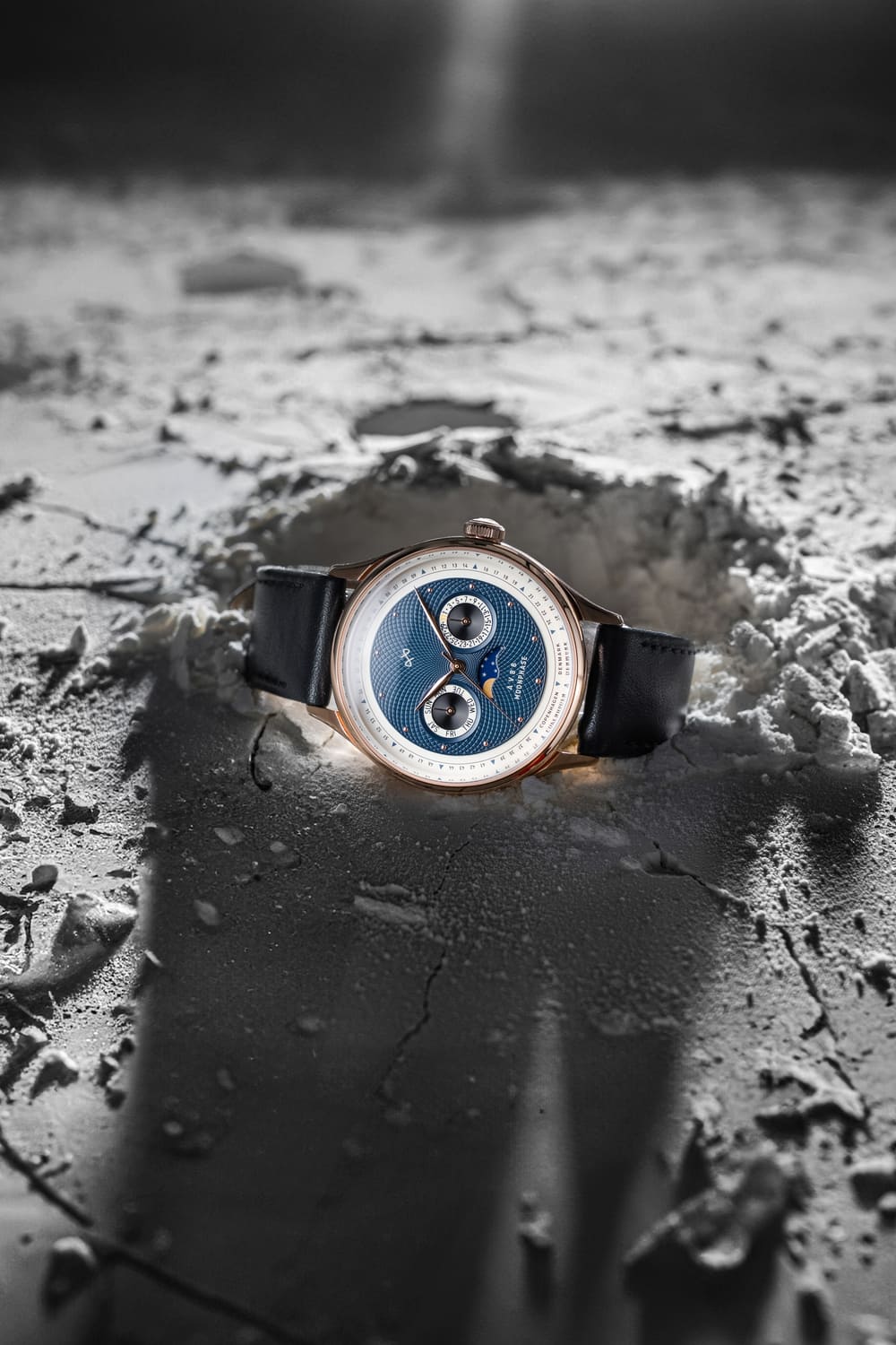 1968 Moonphase, Rose Gold / Dark Blue