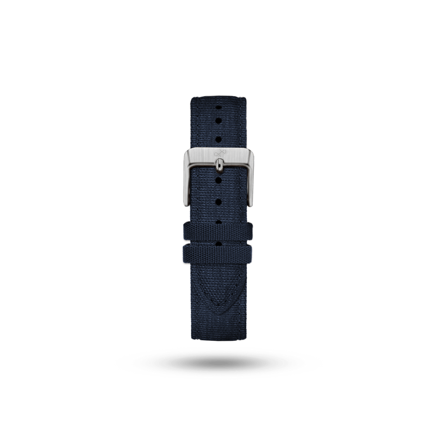 Cordura - Blue strap by AV86 featuring durable textile construction and polished stainless steel buckle for a refined, sporty look