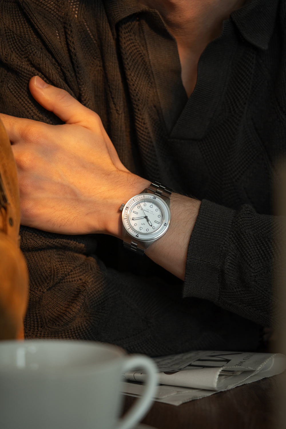 1956 Marine, Steel / White