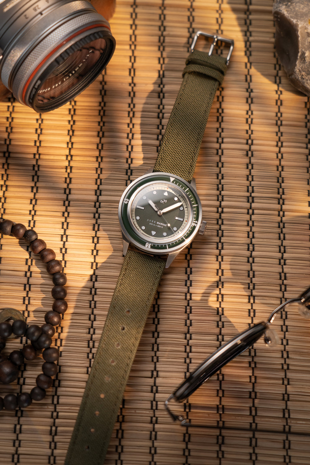 1956 Marine, Steel / Green