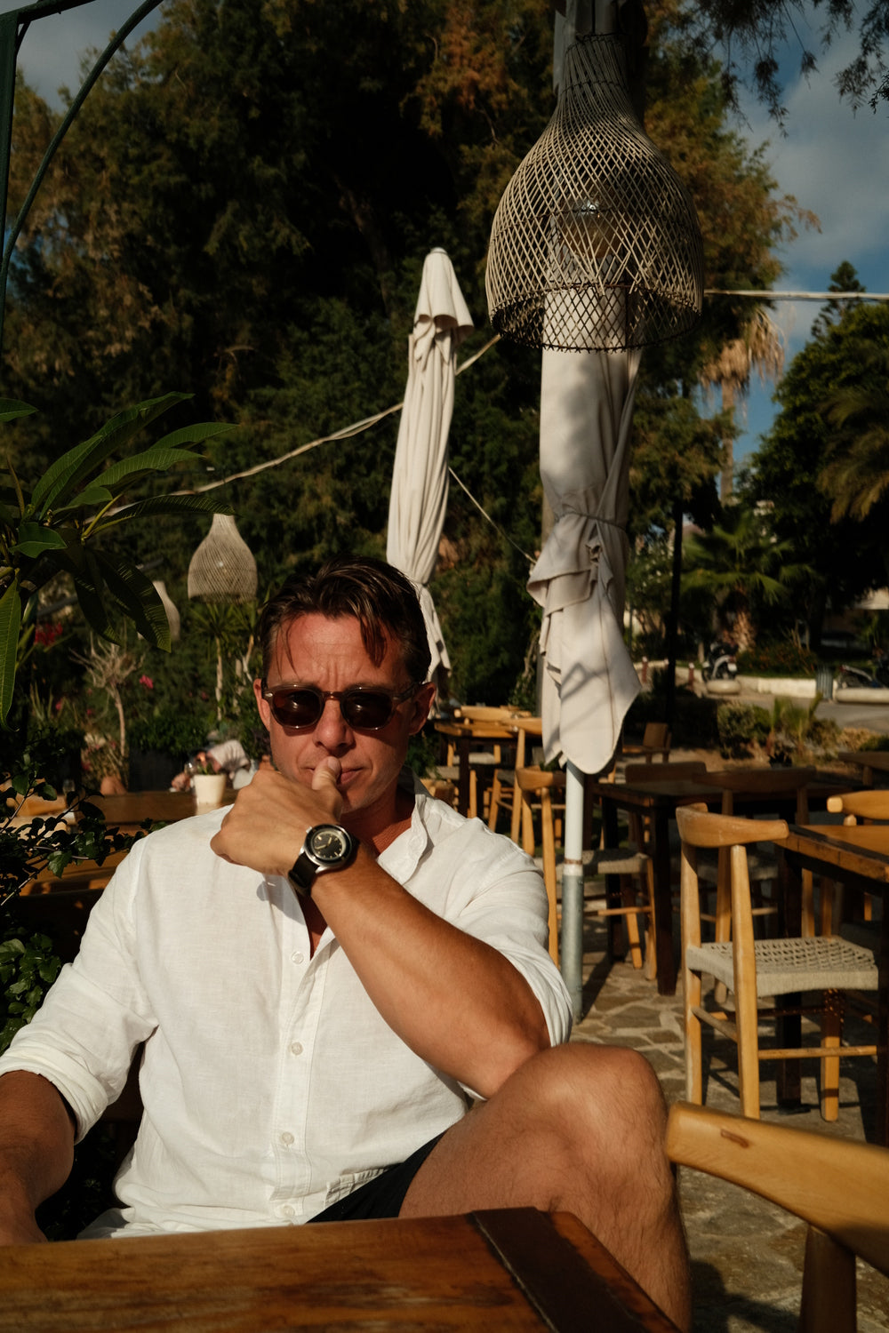 1956 Marine, Steel / Black Gilt