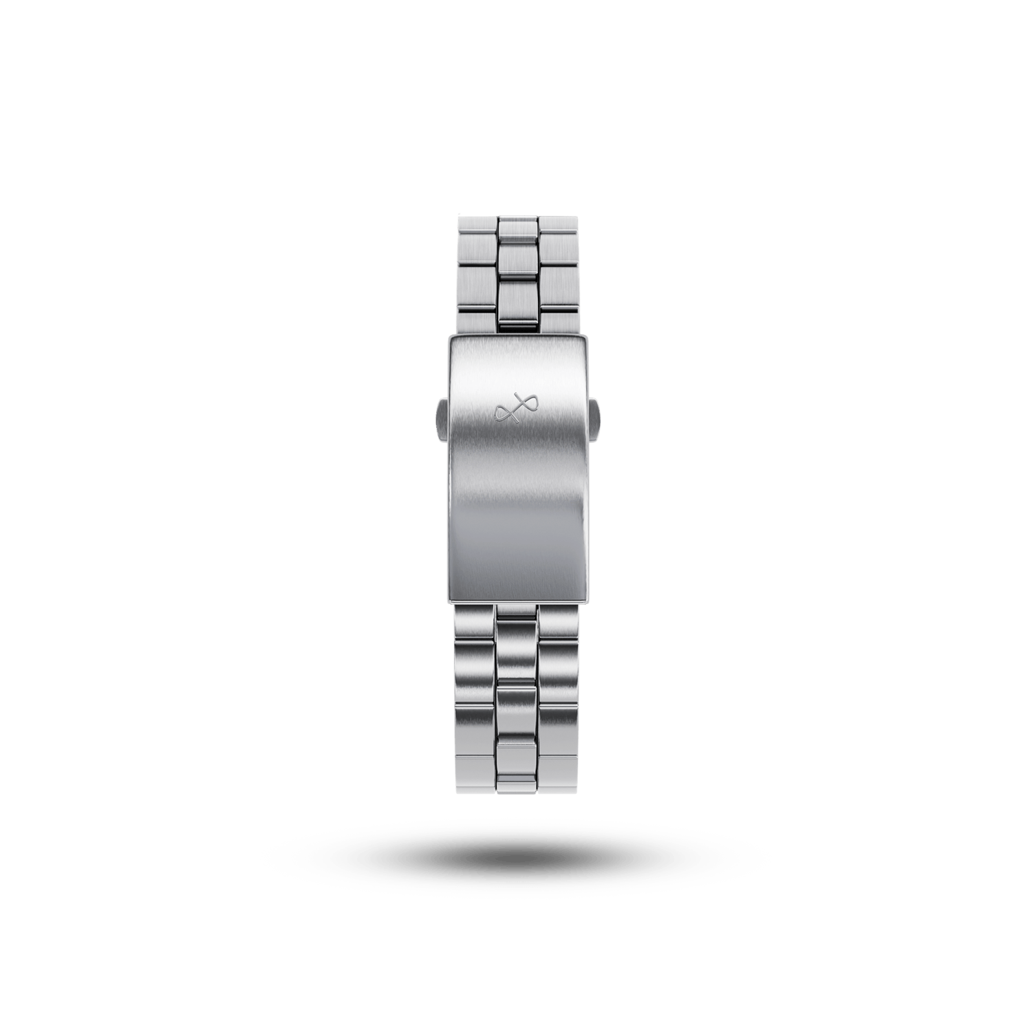Signature Bracelet by AV86 with minimalist stainless steel link design and secure brushed clasp showcasing Nordic craftsmanship
