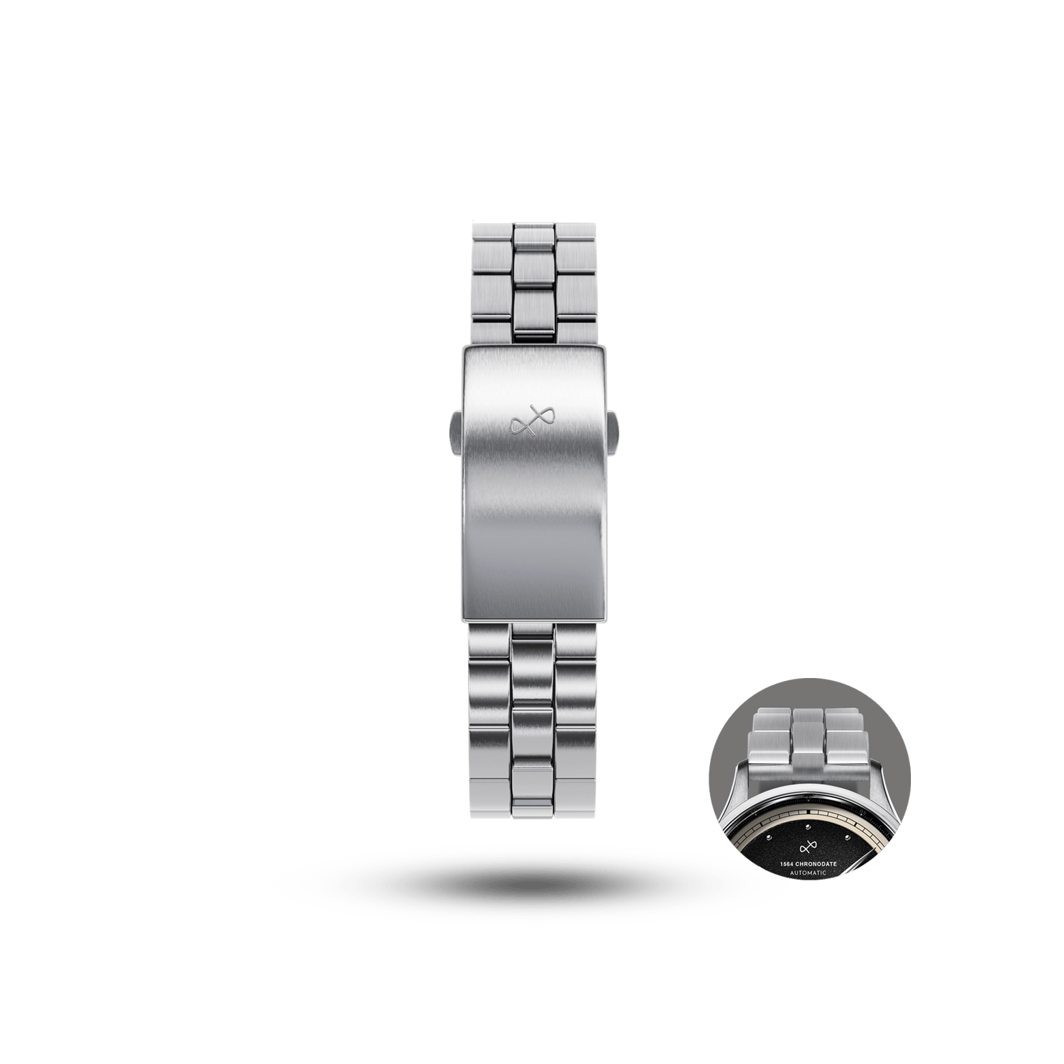 Signature Bracelet by AV86 polished metal link bracelet with secure clasp, crafted for minimalist Scandinavian luxury and durable comfort
