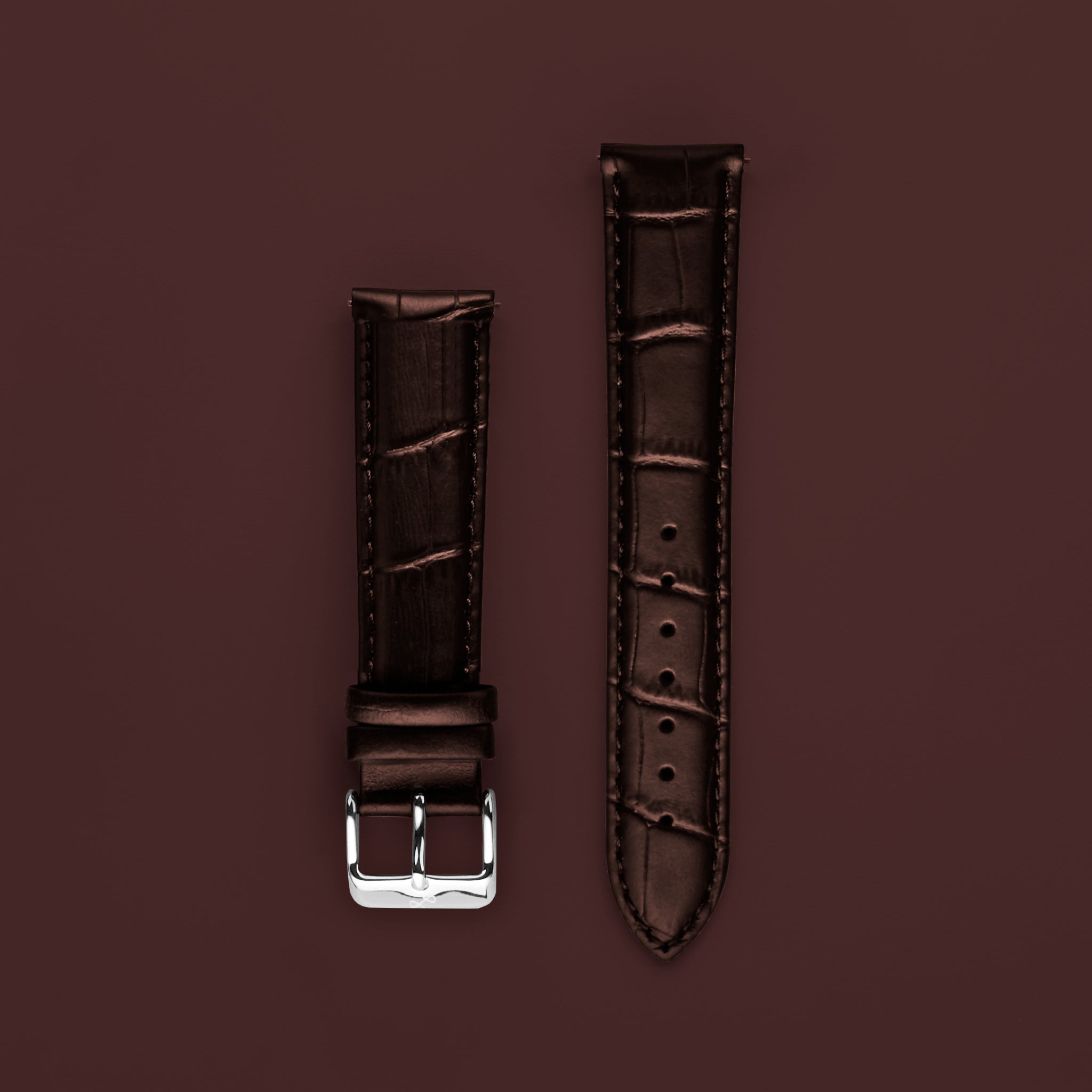 Leather - Brown Croco