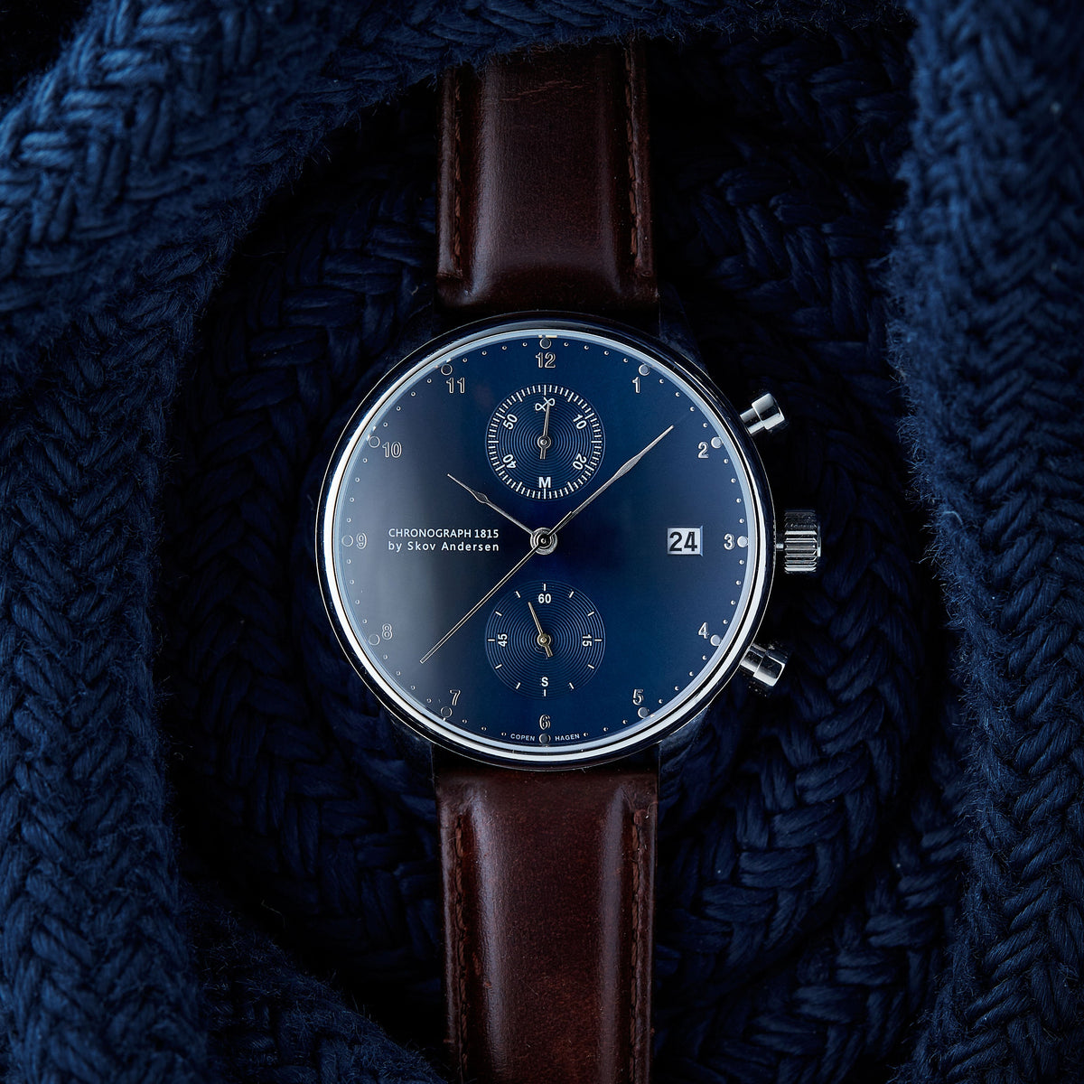 1815 Chronograph 腕時計：41mm クォーツ、Engravingです | Free 
