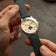 1564 Sunrise Automatic, Steel / Off White