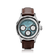1564 Chronodate Automatic, Steel / Ice Blue & White