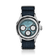 1564 Chronodate Automatic, Steel / Ice Blue & White