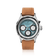 1564 Chronodate Automatic, Steel / Ice Blue & White
