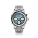 1564 Chronodate Automatic, Steel / Ice Blue & White
