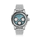 1564 Chronodate Automatic, Steel / Ice Blue & White