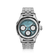 1564 Chronodate Automatic, Steel / Ice Blue & White