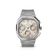 1904 Chrono by AV86 is a precision chronograph featuring a brushed steel octagonal case, off-white dial with Arabic numerals, three subdials, and a matching steel bracelet, exemplifying Nordic minimalism and Danish design craftsmanship.
