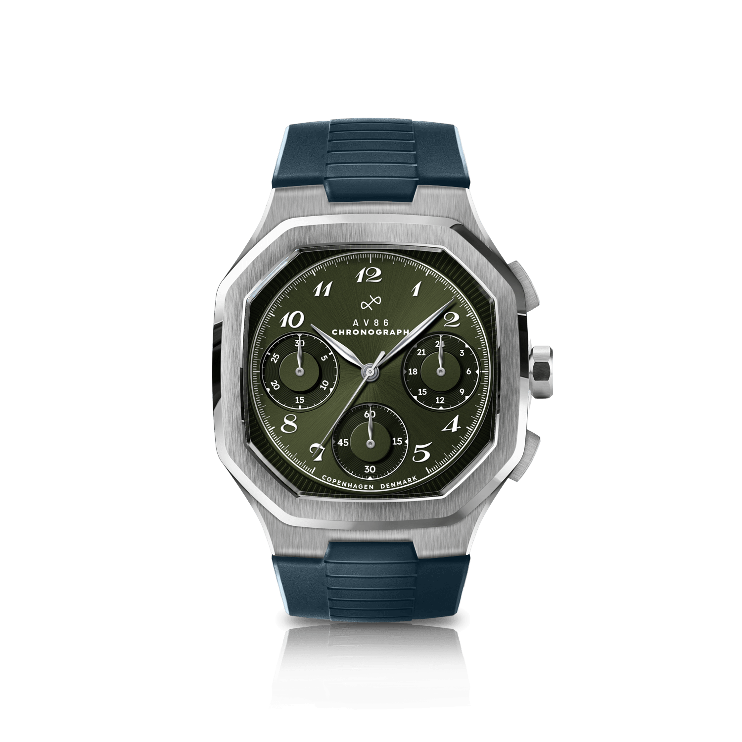 1904 Chronograph, Steel / Olive Green